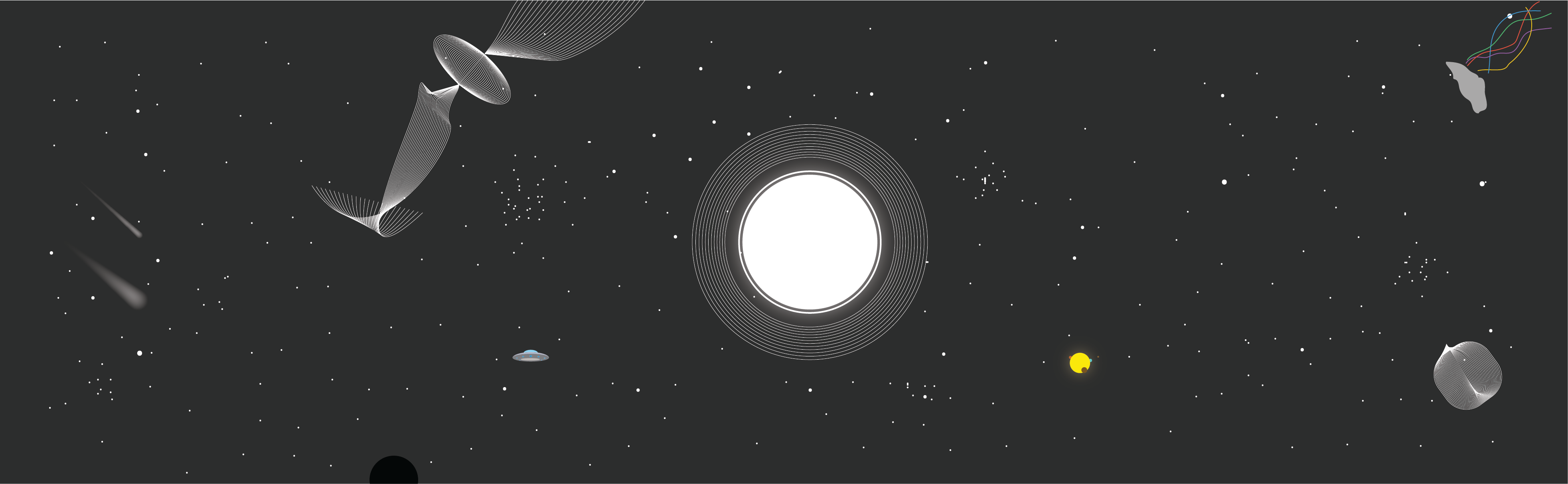Header Image set in Space